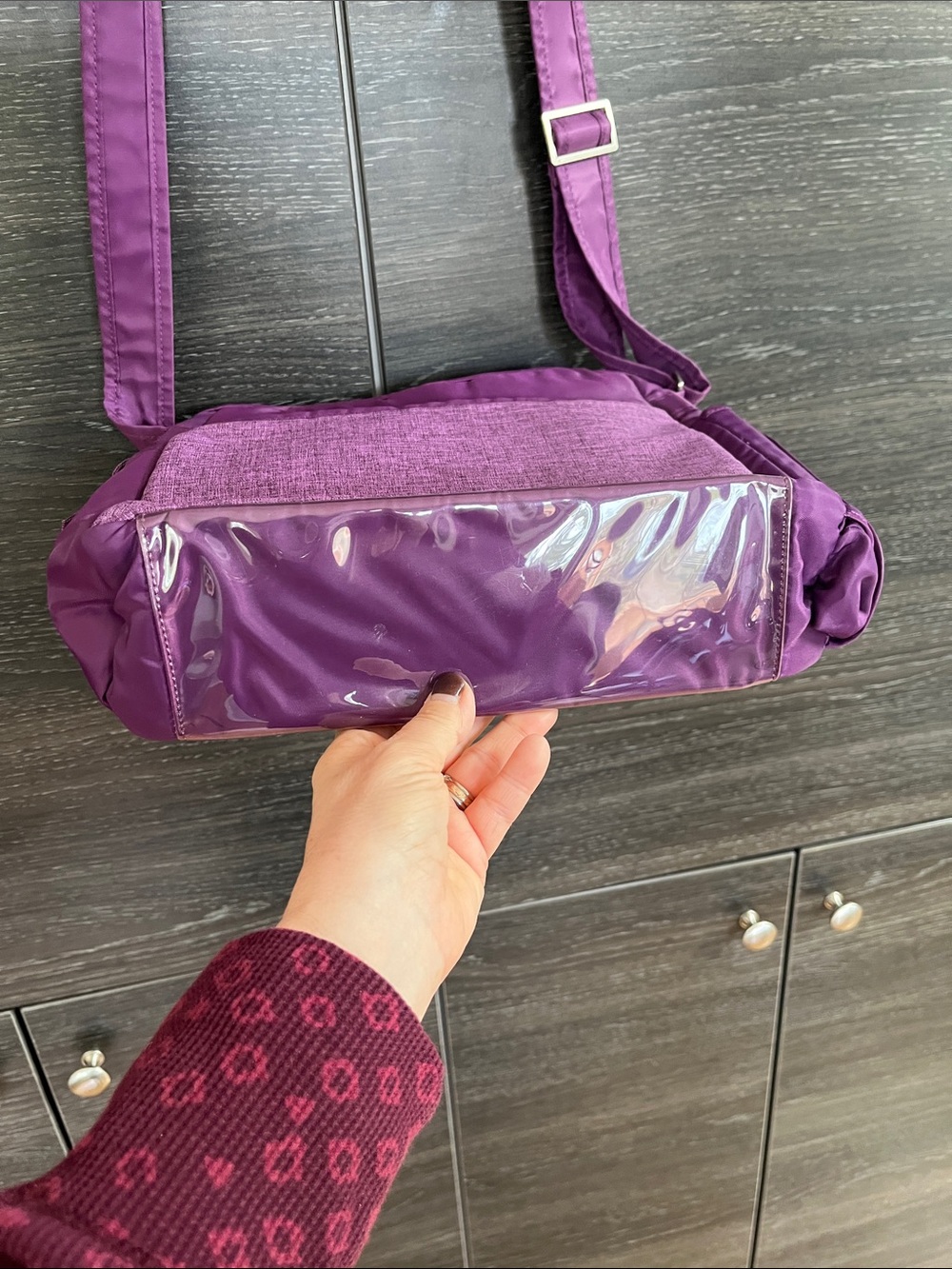 New Lug Concord Purple Wings Bag - Picture 5 of 13